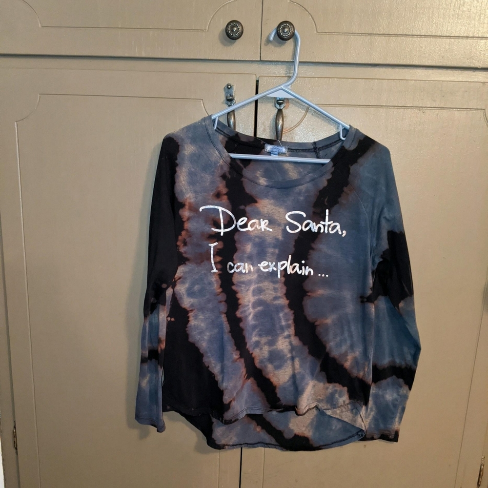 Tie Dye hand-made Womens L